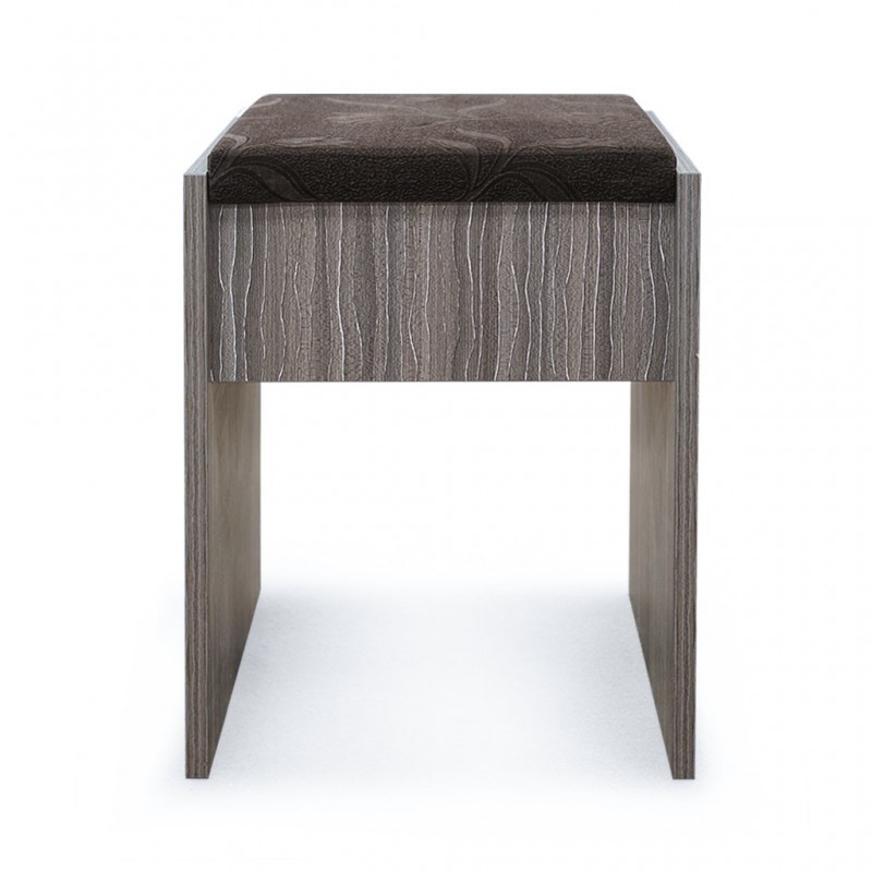 Colton Pouf MDF Grey