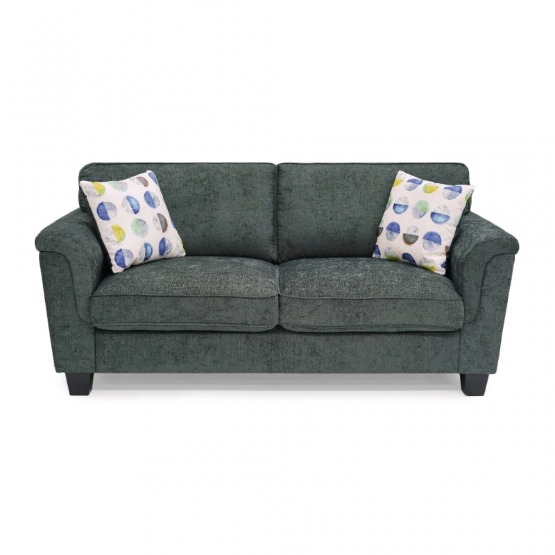 Alicia 2 Seater Sorrento Pewter Col Fabric