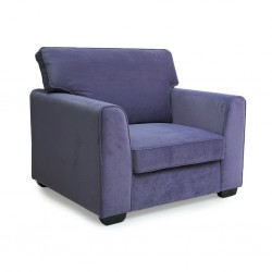 Verona 1 Seater in Purple Col Fabrics