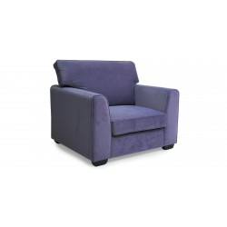 Verona Sofa 3+2+1 Purple Fabric