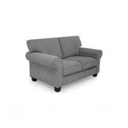 Vixon 2 Seater Grey Color Fabric