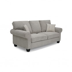 Vixon 3 Seater Beige Color Fabric