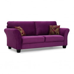 Casper 3 Seater Fushia Col Fabrics