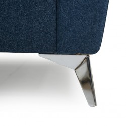 Loft 1 Seater in Blue Col Fabrics