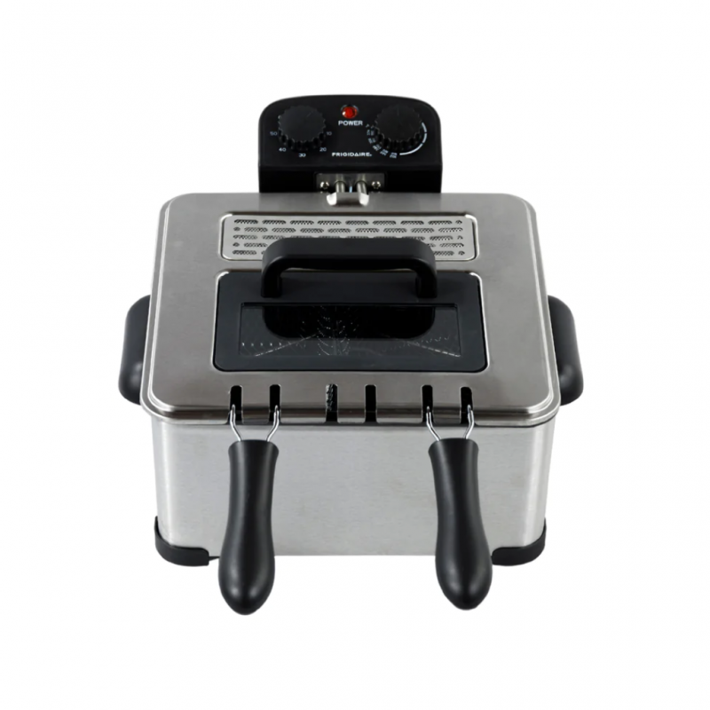 Frigidaire FDDF1002 4L Dual Tray Electric S/S Deep Fryer