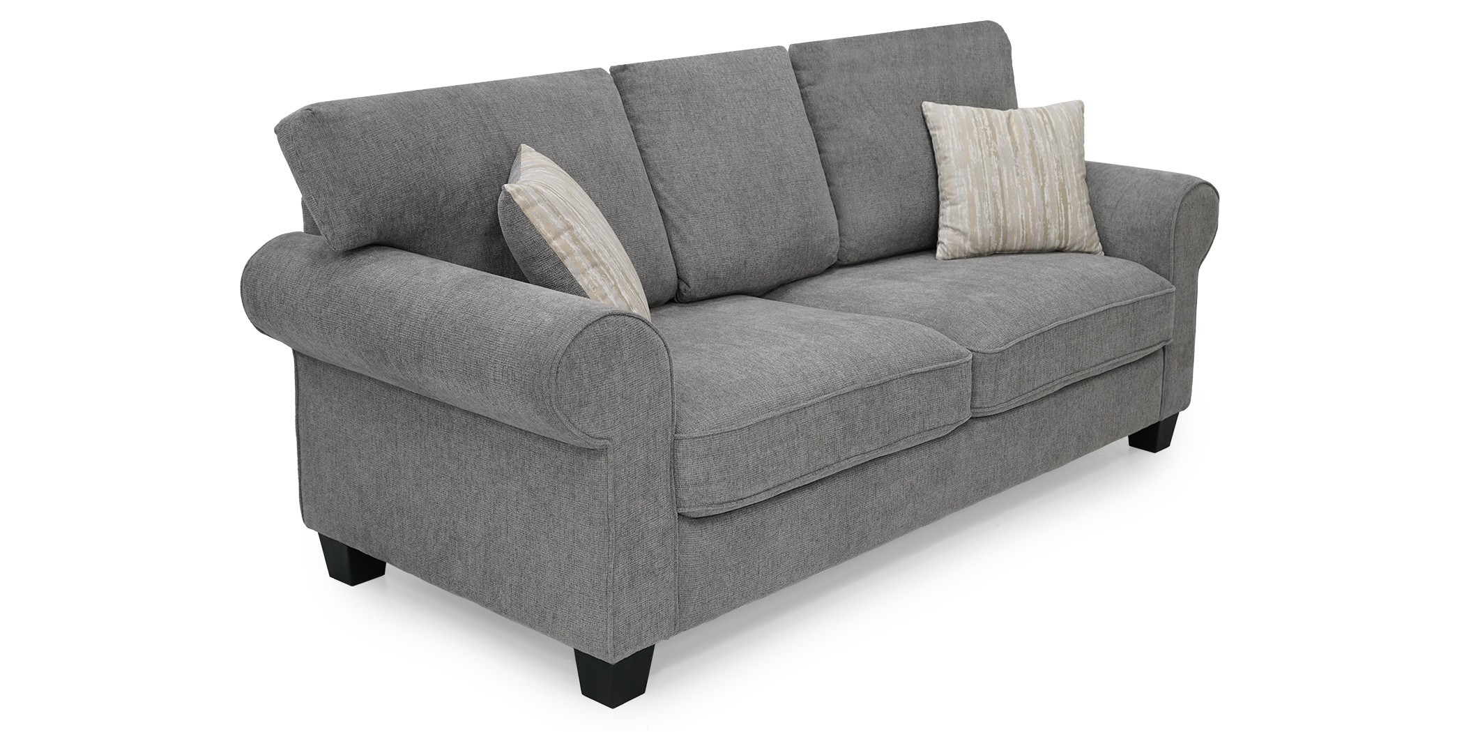 Vixon Sofa 3+2+1 Grey Fabric