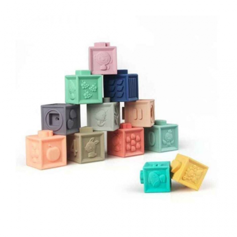 Masen Soft Building Blocks 12 Pcs