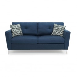 Loft 3 Seater in Blue Col Fabrics