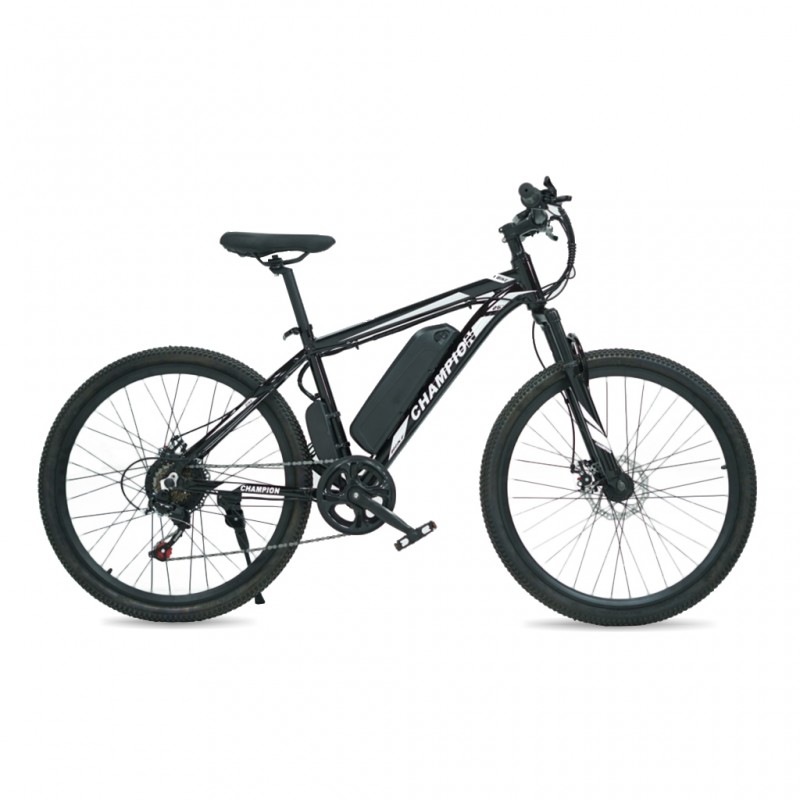 Champion HL8612 250 Watts (0.25Kw) Black 26" Electric Bike