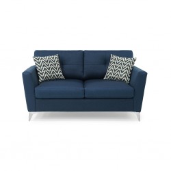 Loft 2 Seater in Blue Col Fabrics