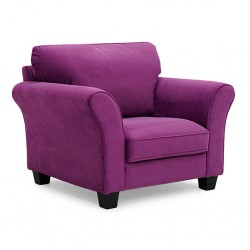 Casper 1 Seater Fushia Col Fabrics