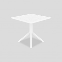 Siesta Sky Table White 80x80cm Ref 106