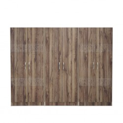 Marlo Wardrobe 6 Doors Sapphire Oak