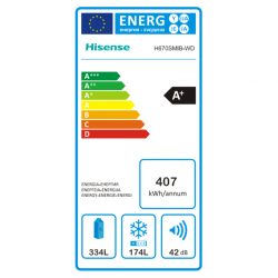 Hisense H670SMI/A/B-WD Refrigerator