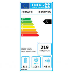 Hitachi R-B410PRU6-BSL Refrigerator