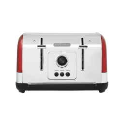 Morphy Richards 240133EE Red Venture 4-Slice Toaster