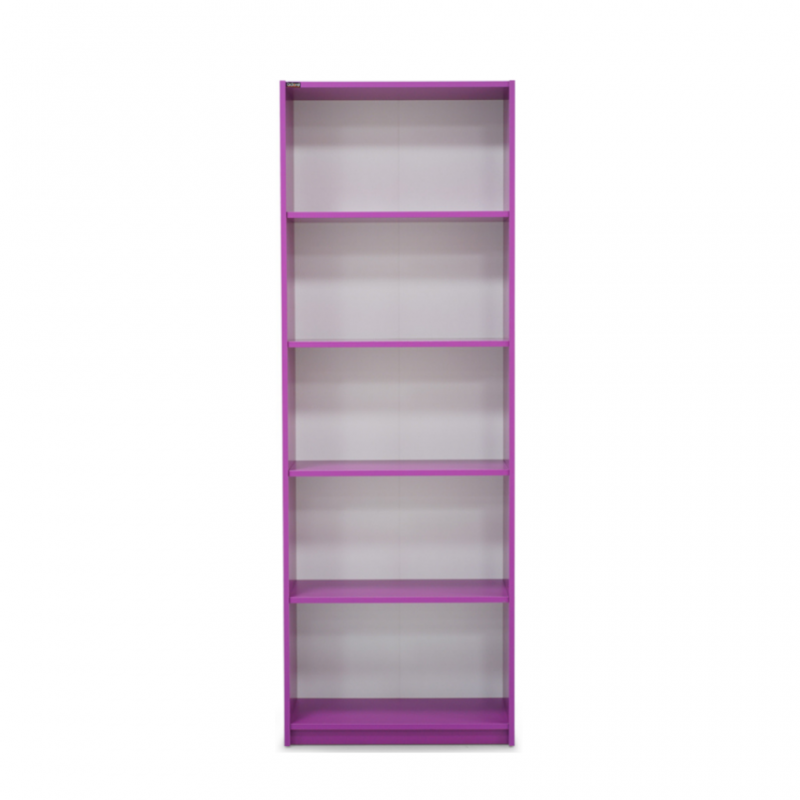 Weston Bookshelf 5 Tiers Purple