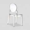 Siesta Elizabeth Chair Clear Transparent Ref 034