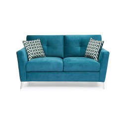 Loft 2 Seater in Turquoise Col Fabrics