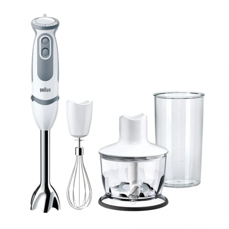 Braun 4191-MQ5235WH MultiQuick 5 Vario Hand Blender with 500ml Chopper