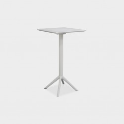 Siesta Sky Folding Bar Table White 60x60cm Ref 116