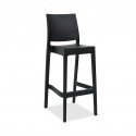 Siesta Maya Bar Stool Black 75cm Ref 099