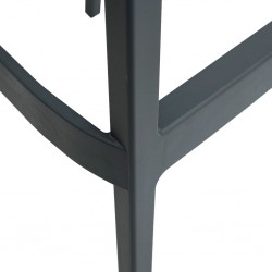 Siesta Maya Bar Stool Dark Grey 75cm Ref 099