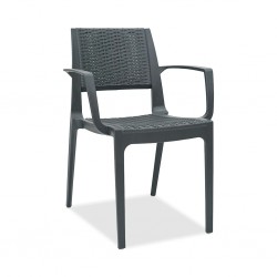 Siesta Capri Armchair Dark Grey Ref 820