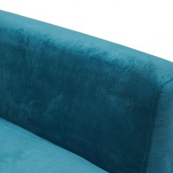 Loft 1 Seater in Turquoise Col Fabrics