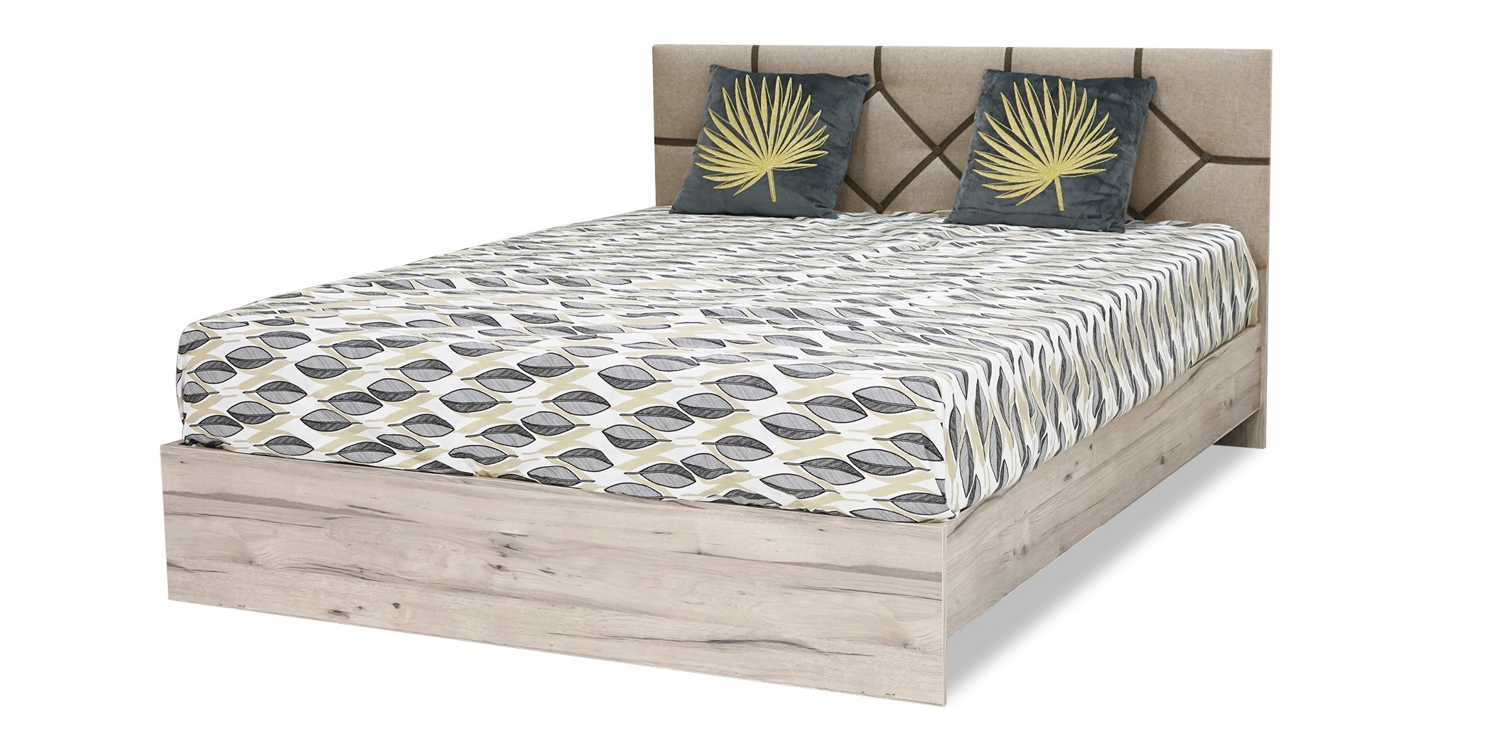 Deanston Bed 150x190 cm PB Florensa & Plain Zircon