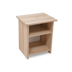 Neo Bedside Table Oak MDF