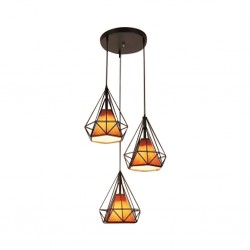 Pendant Lamp 25x24cm 7921/3 Orange