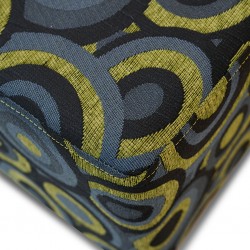 Picasso Ottoman Pattern Mustard Fabric