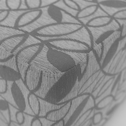 Picasso Ottoman Pattern Grey Fabric