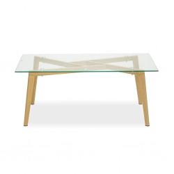 Arkadius Coffee Table/Glass Top