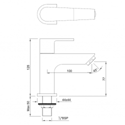 Jaquar Aria Basin Tap - ARI-CHR-39011