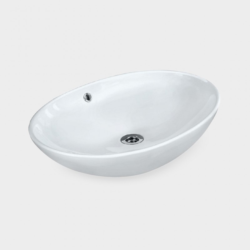 JDR Table Top Basin White JDS-WHT-25901