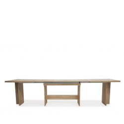 Ancona Extendable Table Structured Sonoma Oak Col