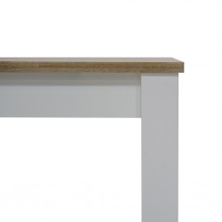 Menorca Extendable Table White Color 003058