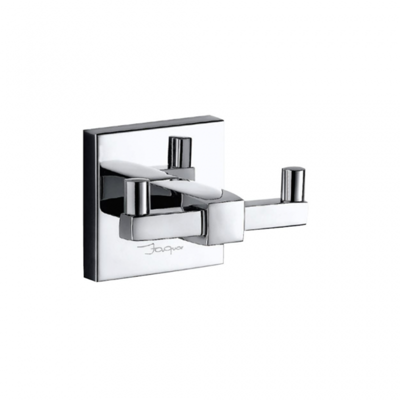 Kubix Double Coat Hook AKP-CHR-35761P Kubix Double Coat Hook AKP-CHR-35761P