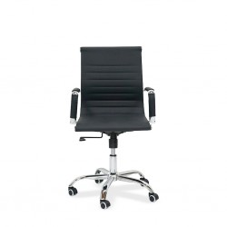 Stellar Daisy Low Back Chair Black