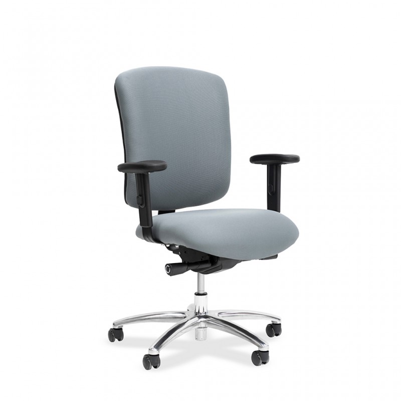 Stellar Bergenia Medium Back Chair with Armrest