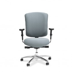 Stellar Bergenia Medium Back Chair with Armrest