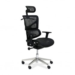 Stellar Daffodil High Back Office Chair Black