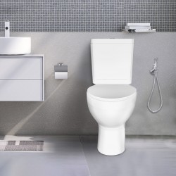 Solo Coupled WC White SLS-WHT-6751P180PPZ