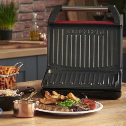 George Foreman 25040 Red Steel Family Grill