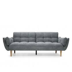 Reina Sofa Bed Grey Fabric