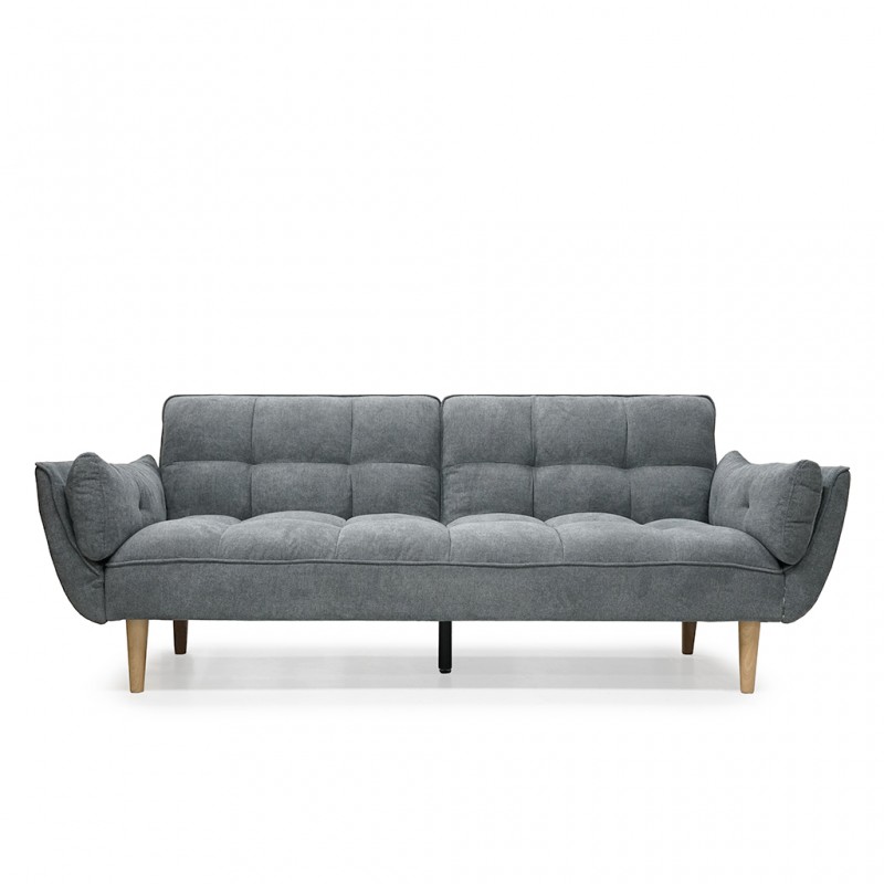 Reina Sofa Bed Grey Fabric