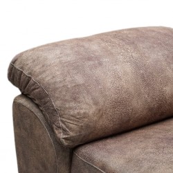 Maurizio 1 Seater Brown Col Fabric