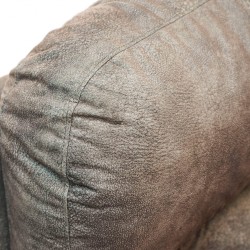 Maurizio 3 Seater Brown Col Fabric